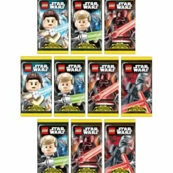 Blue Ocean Lego Star Wars Serie 1 Trading Cards - 10 Tüten