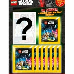 Blue Ocean LEGO Star Wars Sticker Multipack - 40 Sticker + Minifigur