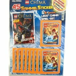 Blue Ocean LEGO Legends Of Chima Sticker - Multipack Razcal
