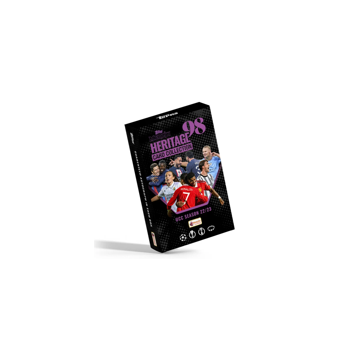 Topps Merlin 98 Heritage UEFA Club Competitions Soccer 2022/23 - 10 BOX RAN