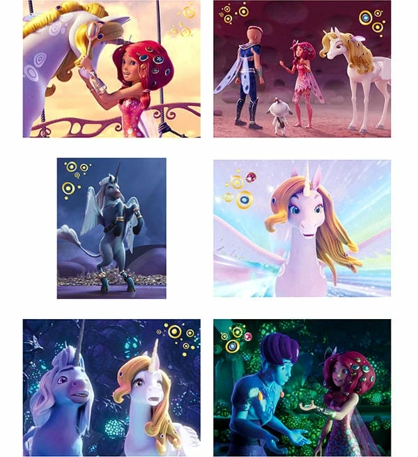 Blue Ocean Mia And Me - Geheimnis Von Centopia Sticker - 5 X Eco-Blister (=175 Sticker) – Bild 4