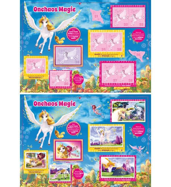 Blue Ocean Mia And Me Sticker 2021 - Album + Display Mit 50 Tüten