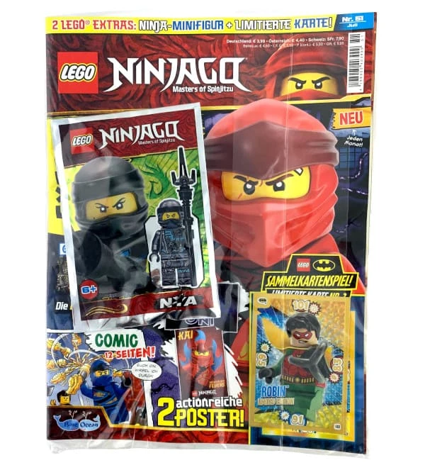 Blue Ocean Lego Ninjago Magazin Nr. 51 (Juli 2019)