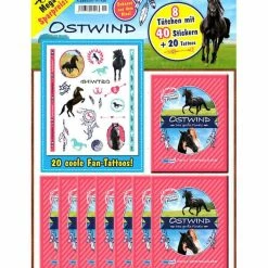 Blue Ocean Ostwind Das Große Finale Sticker - Multipack Mit 8 Tüten + 20 Tattoos