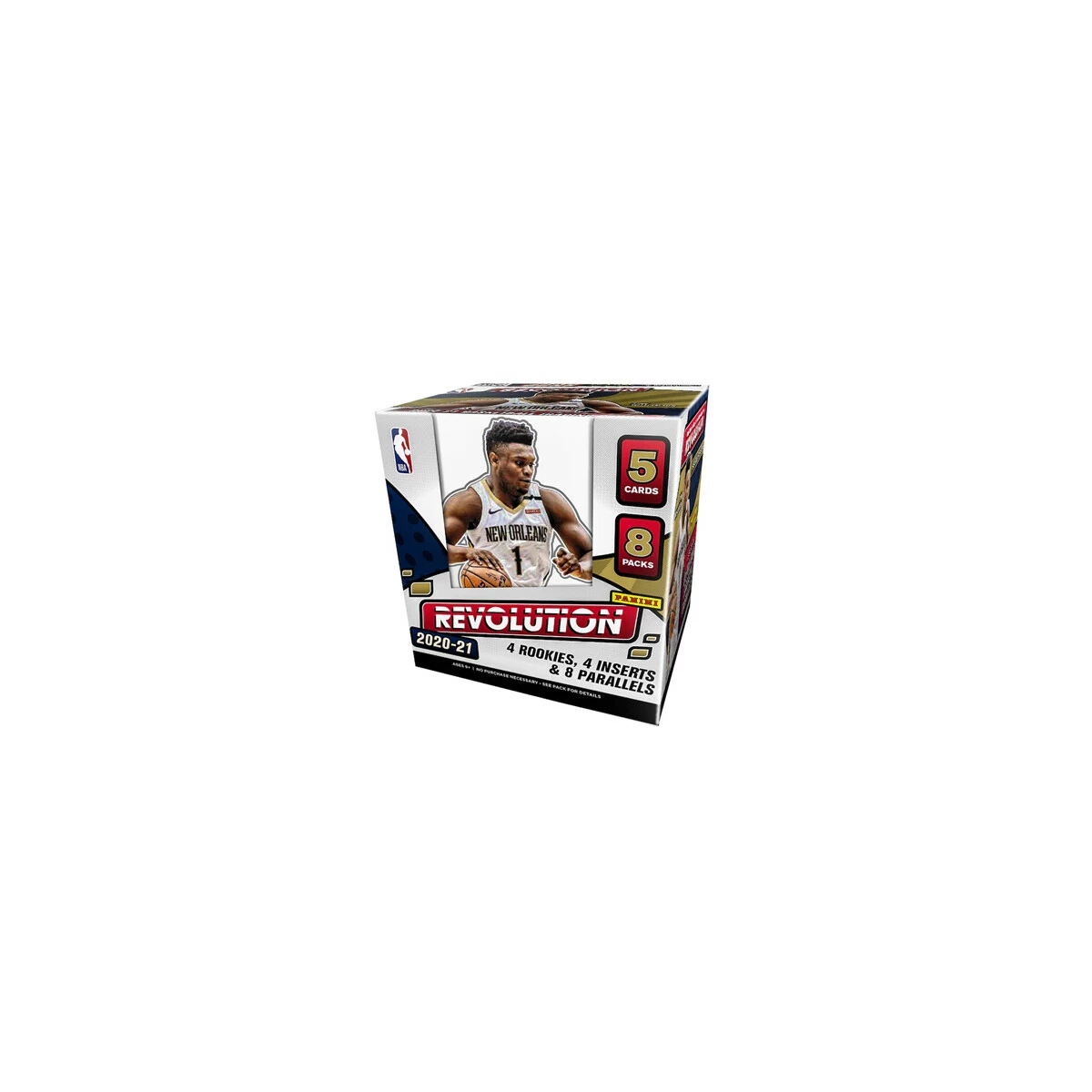 Panini Revolution Basketball NBA 2020-21 - Hobby Box (8 Packs)