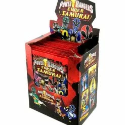 Blue Ocean Power Rangers Super Samurai Sticker - Display Mit 50 Tüten