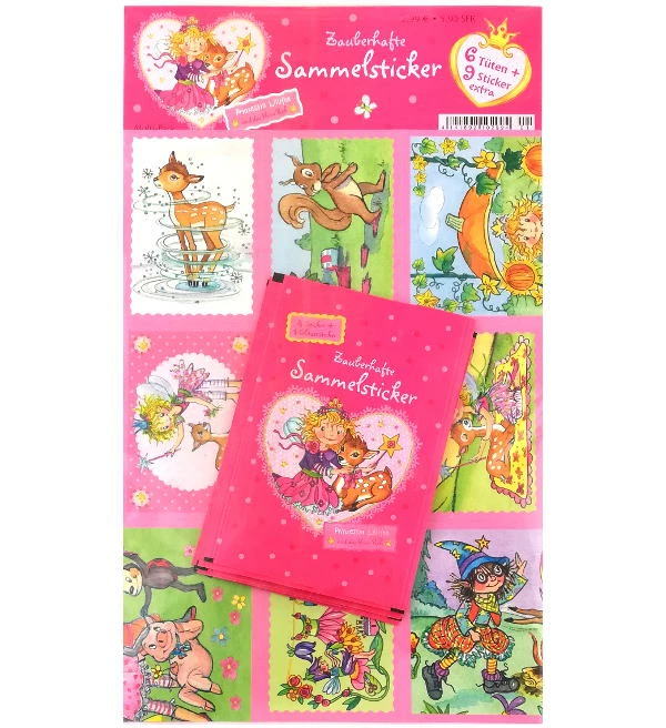 Blue Ocean Prinzessin Lillifee Und Das Kleine Reh Sticker - Multipack Mit 39 Stickern