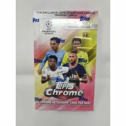 Topps Chrome UEFA Champions League Soccer 2021/22 - Hobby-Box